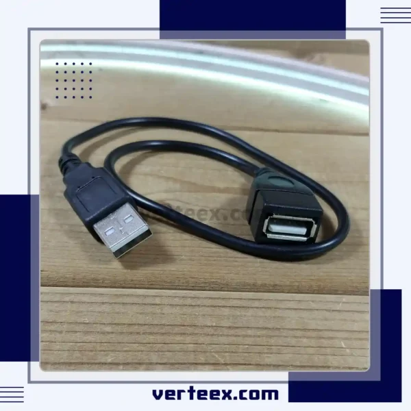 کابل افزایش 40 سانتی USB