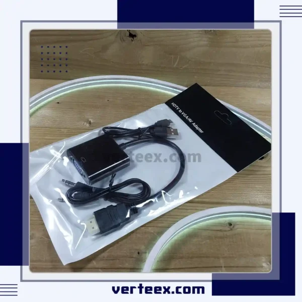 Display to Vga صدادار با برق