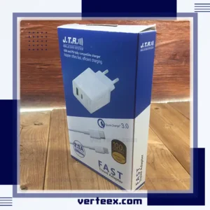 شارژر آیفون JTR(سوپر فست) PD+USB