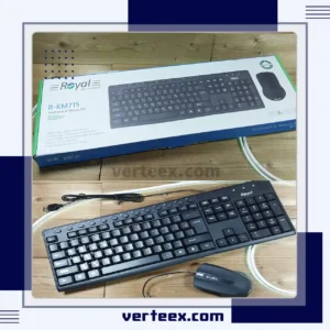 کی برد و موس سیم دار رویال RKM-715