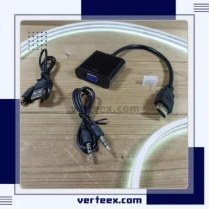 Display to Vga صدادار با برق