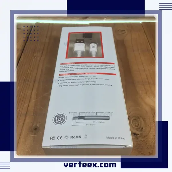 کابل شارژتایپ سی 3 آمپر JTR
