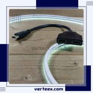 HDMI تبدیل 1 به 2