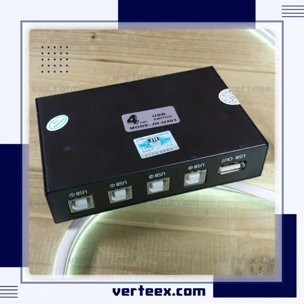 USB دیتا سوئیچ 1 به 4