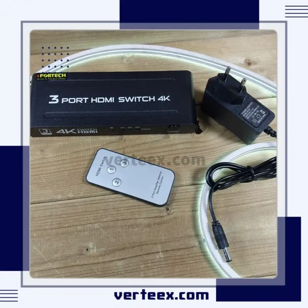 HDMI سوئیچ 1 به 3 آدابتور دار