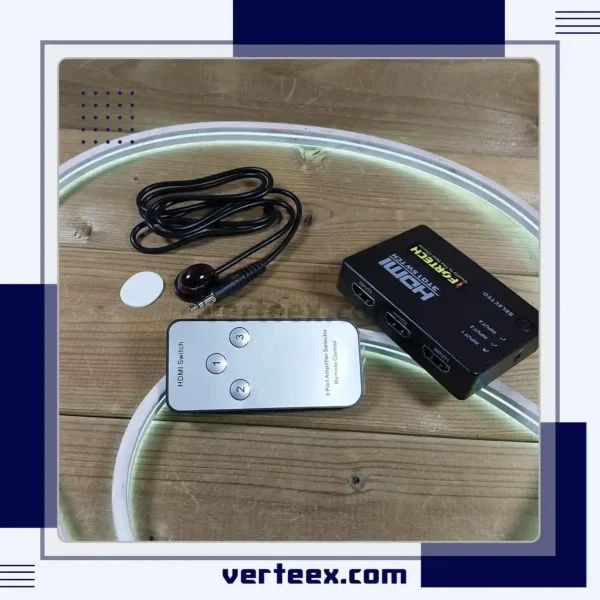 HDMI سوئیچ 1 به 3 کنترل دار