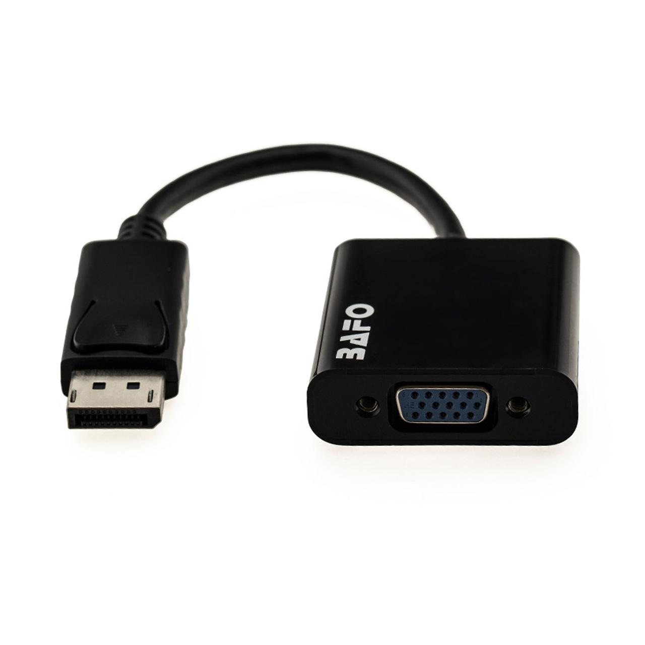 مشخصات فنی کابل DisplayPort به VGA