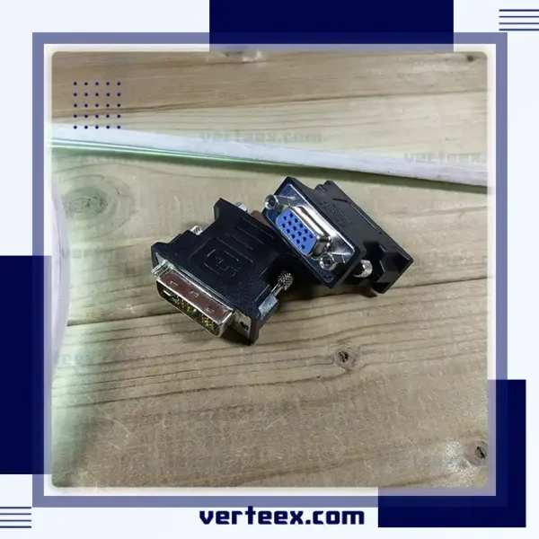 18+5DVI TO VGA (مبدل تصویری 18+5DVI TO VGA)