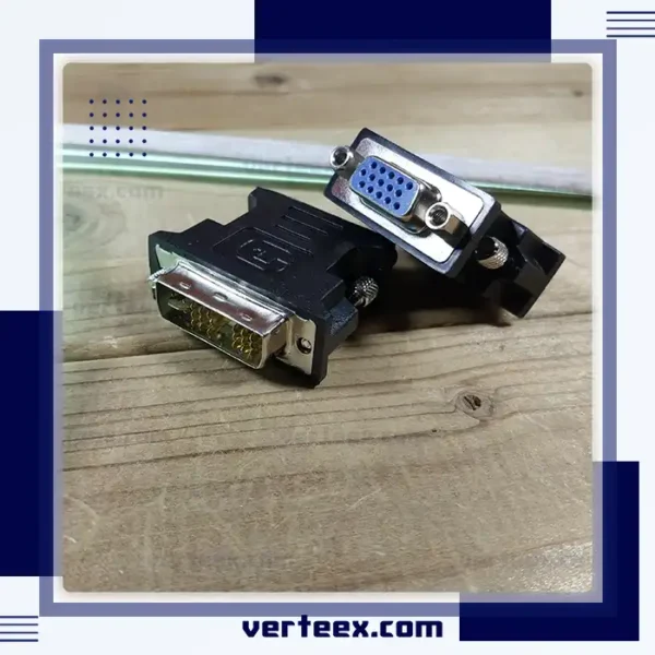 18+5DVI TO VGA (مبدل تصویری 18+5DVI TO VGA)