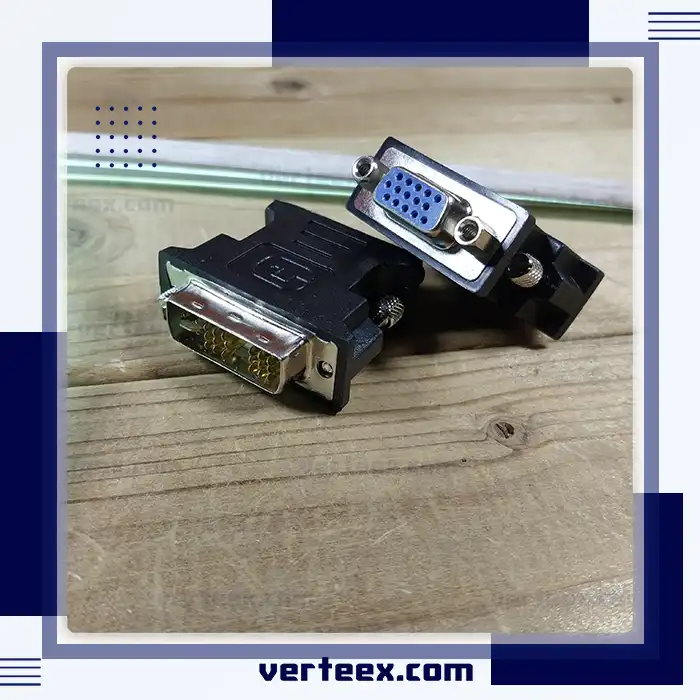 18+5DVI TO VGA (مبدل تصویری 18+5DVI TO VGA)
