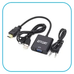 HDMI TO VGA صدادار و برق
