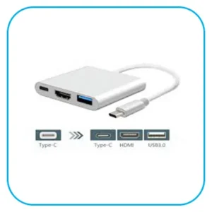 باکس type c به usb3 و hdmi
