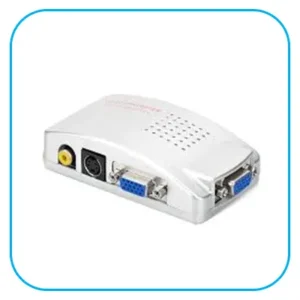 VGA TO AV به همراه اتصالات
