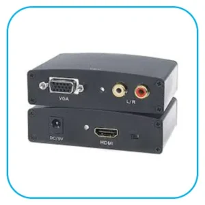 VGA TO HDMI با آدابتور