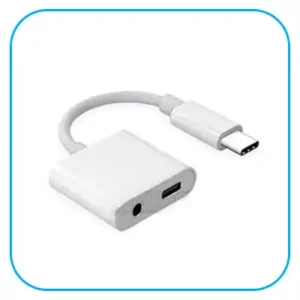 تایپ c به aux و پورت شارژ