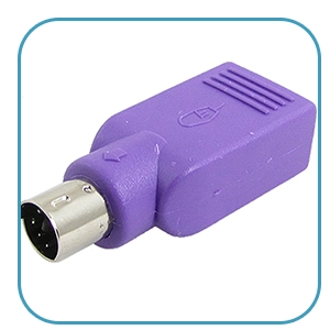 تبدیل USB TO PS2 بنفش