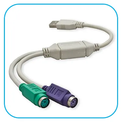 تبدیل usb به دو ps2