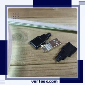 سوکت تعمیری USB نری روکابلی