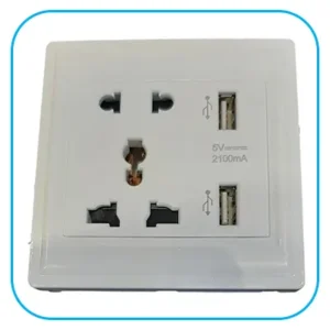 پریز برق و USB