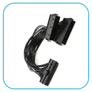 کابل 1 به 2 برق 24 پین
