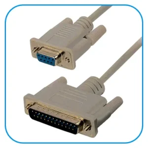 کابل 9 پین مادگی به 25 پین نری