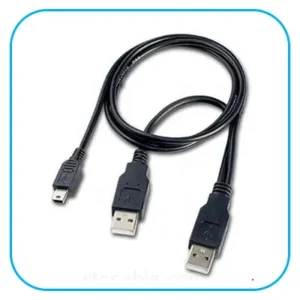 کابل USB به USB با برق کمکی