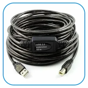 کابل افزایش طول USB برد دار پانزده متری