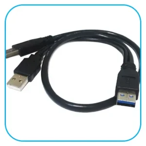 کابل دو سر نری USB3 با برق کمکی