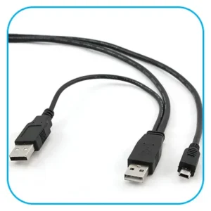 کابل USB به USB با برق کمکی