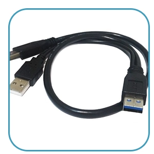 کابل هارد USB با برق کمکی